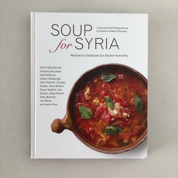 New Anthony Bourdain Soup for Syria cookbook recipe book - Picture 2 of 7